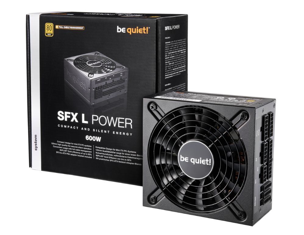 Блок питания Be Quiet! Sfx-L Power Bn239 600 W 120 Mm (BN239)