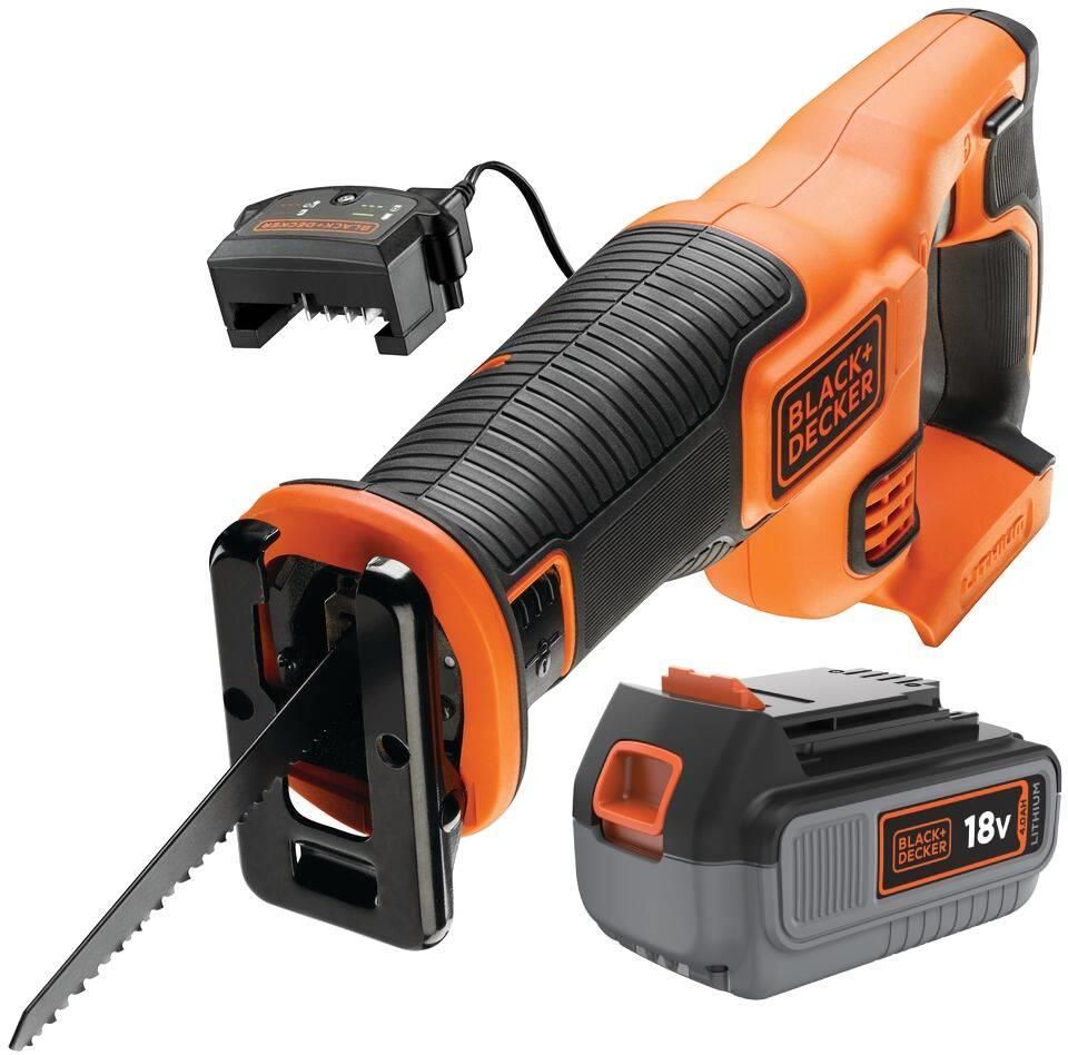 Аккумуляторная сабельная пила Black+Decker BDCR18M1-QW