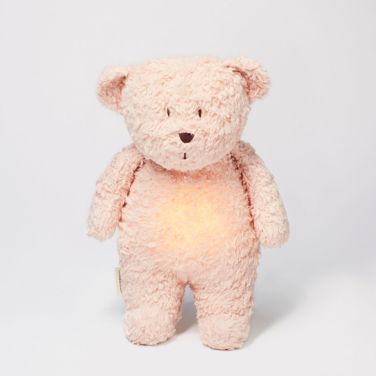 Ночник игрушка мишка Moonie HUMING BEAR, розовый