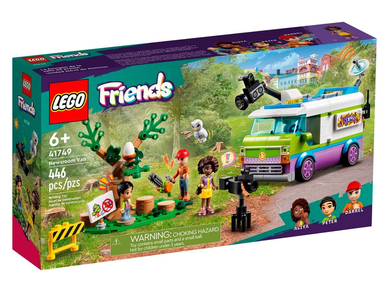 LEGO Friends 41749 Фургон отдела новостей