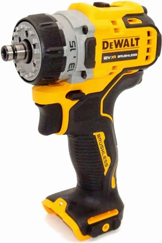 Дрель-шуруповерт DeWalt Dcd703L2T, с набором насадок, 2 АКБ 3 Ач и ЗУ, в кейсе