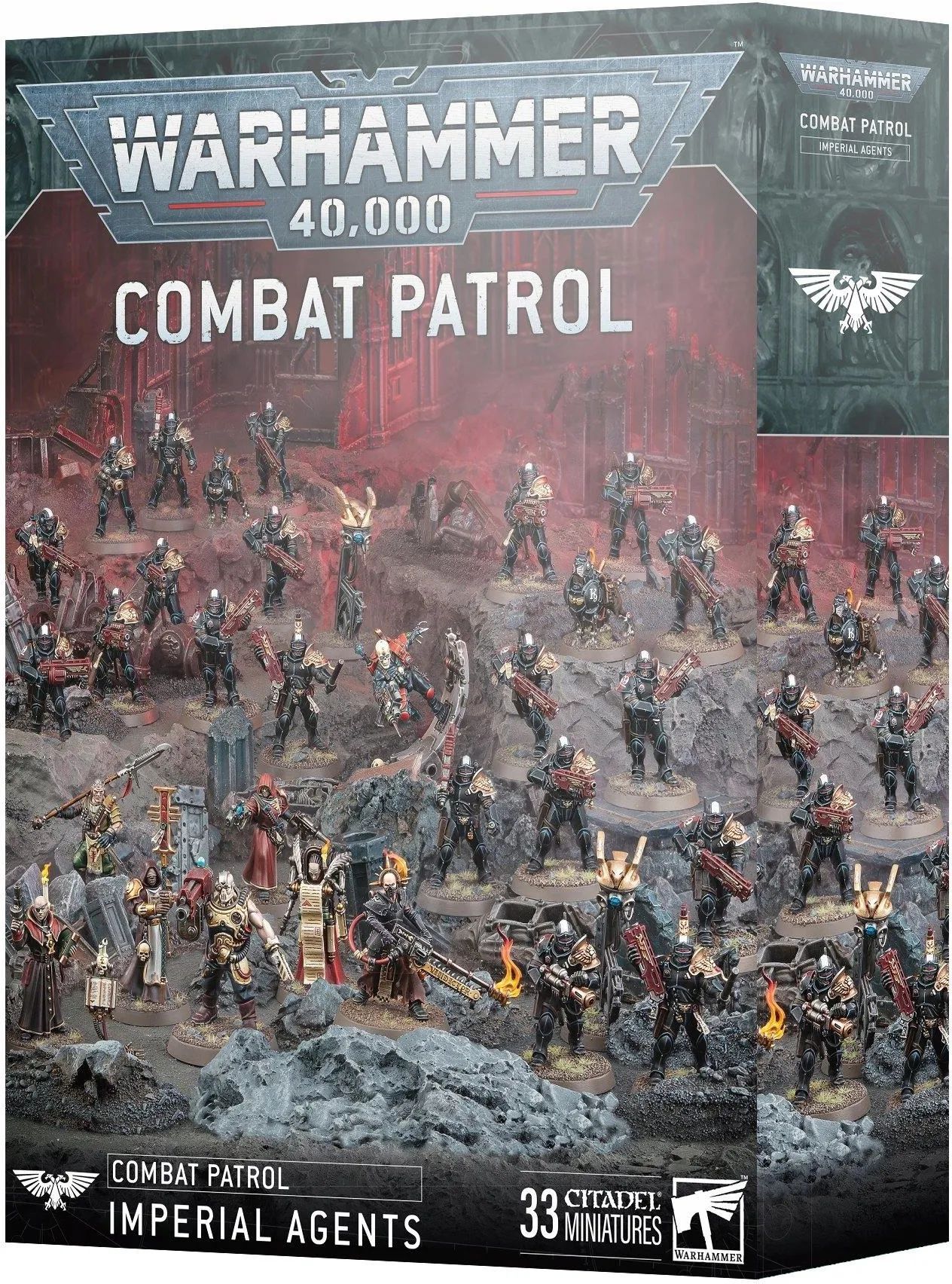 Набор Games Workshop Warhammer 40000 Combat Patrol: Imperial Agents