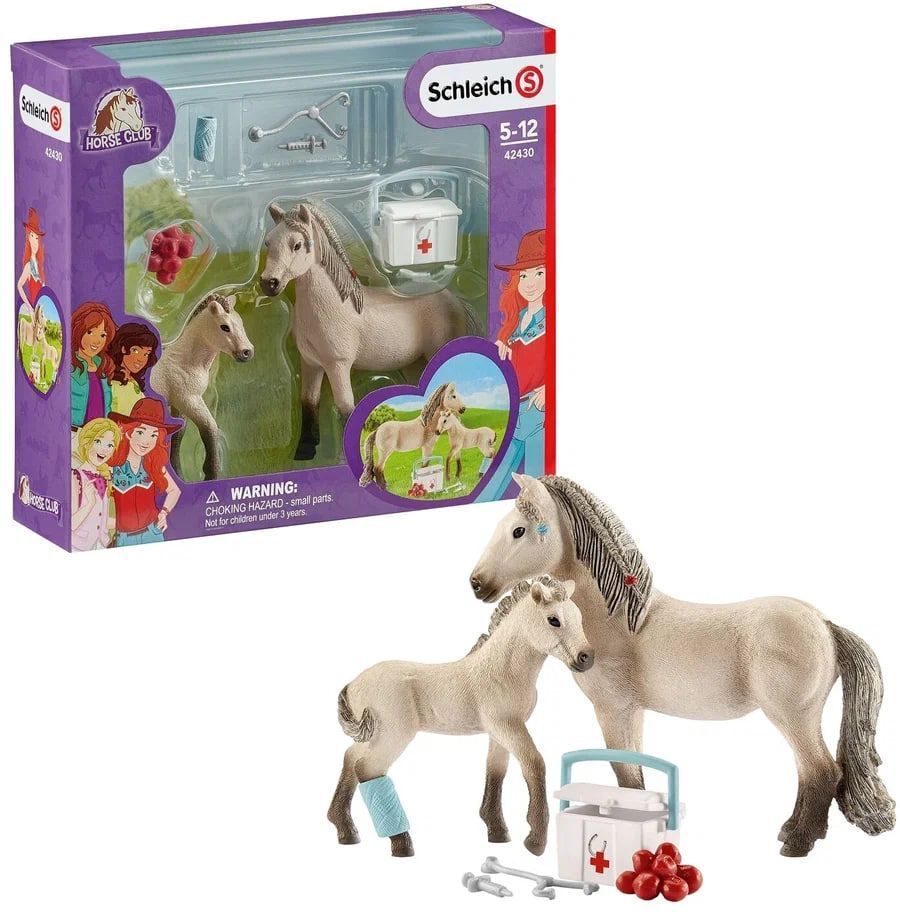 Schleich 42430 Набор Ханны для медицинской помощи