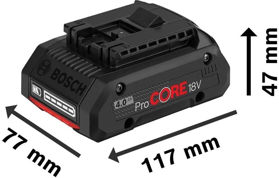 Аккумулятор Bosch ProCORE 18V 4.0Ah Professional 1600A016GB