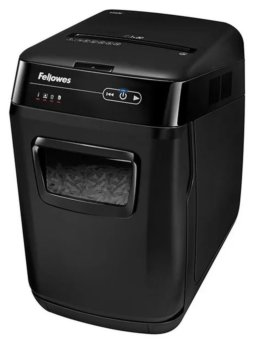Уничтожитель бумаг Fellowes AutoMax 150C черный