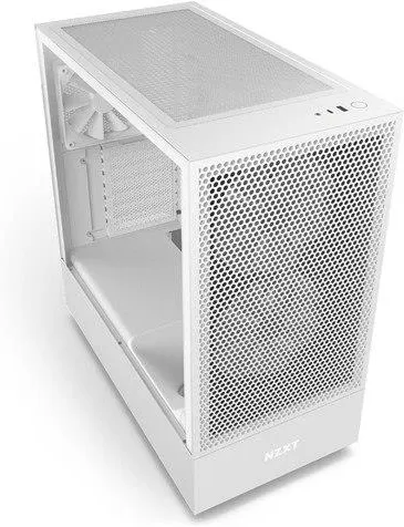 Корпус NZXT H5 Flow RGB, Mid-Tower, белый CCH51FWR1