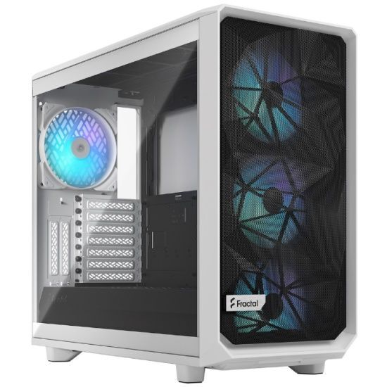 Компьютерный корпус Fractal Design Meshify 2 RGB TG Clear Tint (FD-C-MES2A-08), белый