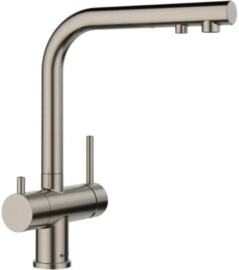Кухонный смеситель Blanco Fontas II 527714, сатинированная платина