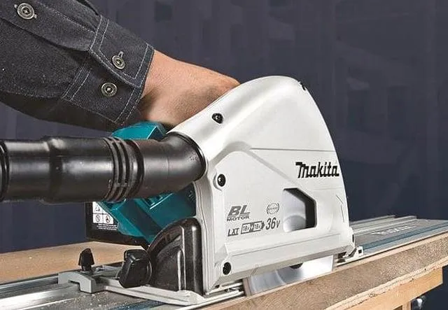 Аккумуляторная погружная дисковая пила Makita DSP601ZJU 18 В (2×18 В), без АКБ и ЗУ, кейс Makpac