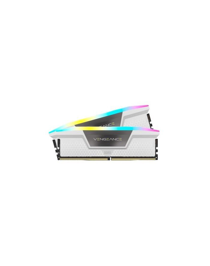Оперативная память Corsair Vengeance RGB DDR5 32GB 6400MHz C36 DC (32GBCMH32GX5M2B6400C36W)
