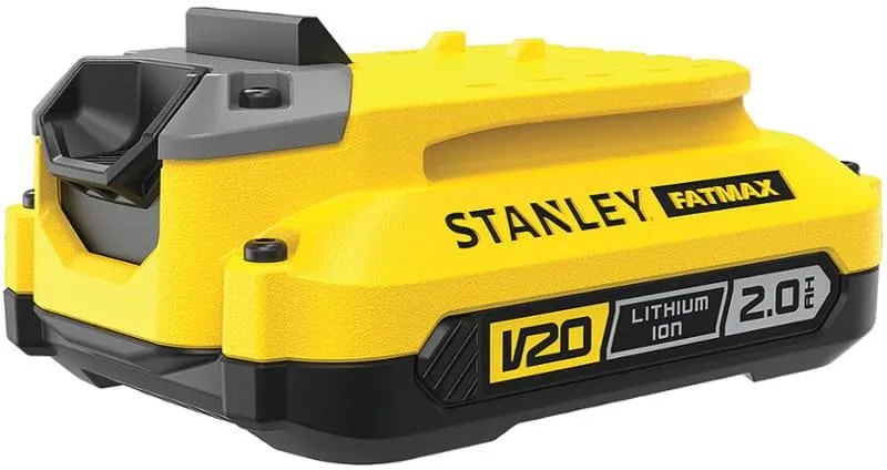 Аккумуляторная дрель-шуруповёрт Stanley SL-SFMCD715D1K 18 В, 1×2,0 А·ч АКБ, ЗУ, кейс
