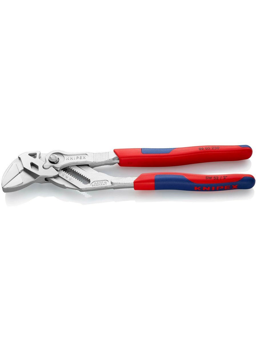 Сантехнические клещи Knipex 86 05 250 T 250 мм красный/синий