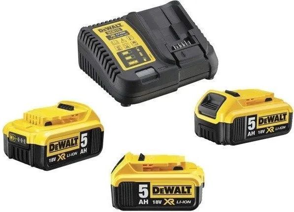 Дрель-шуруповерт DeWalt DCD996P3 с 3 АКБ 5 Ач и ЗУ, в кейсе