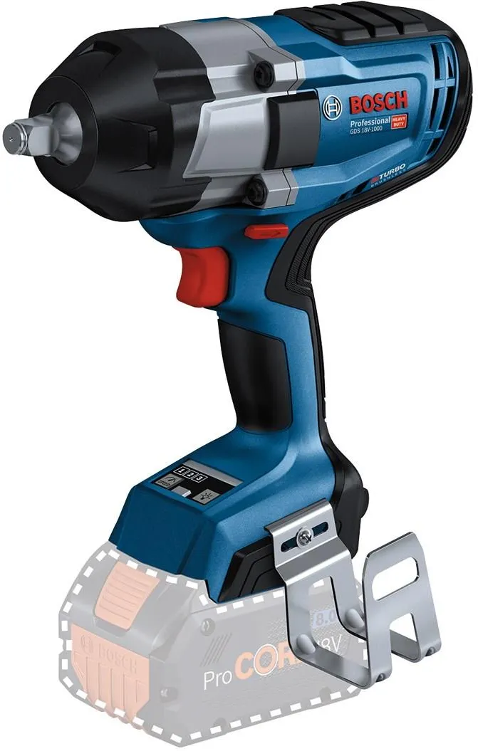 Аккумуляторный ударный гайковерт Bosch GDS 18V-1000 Professional 06019J8300