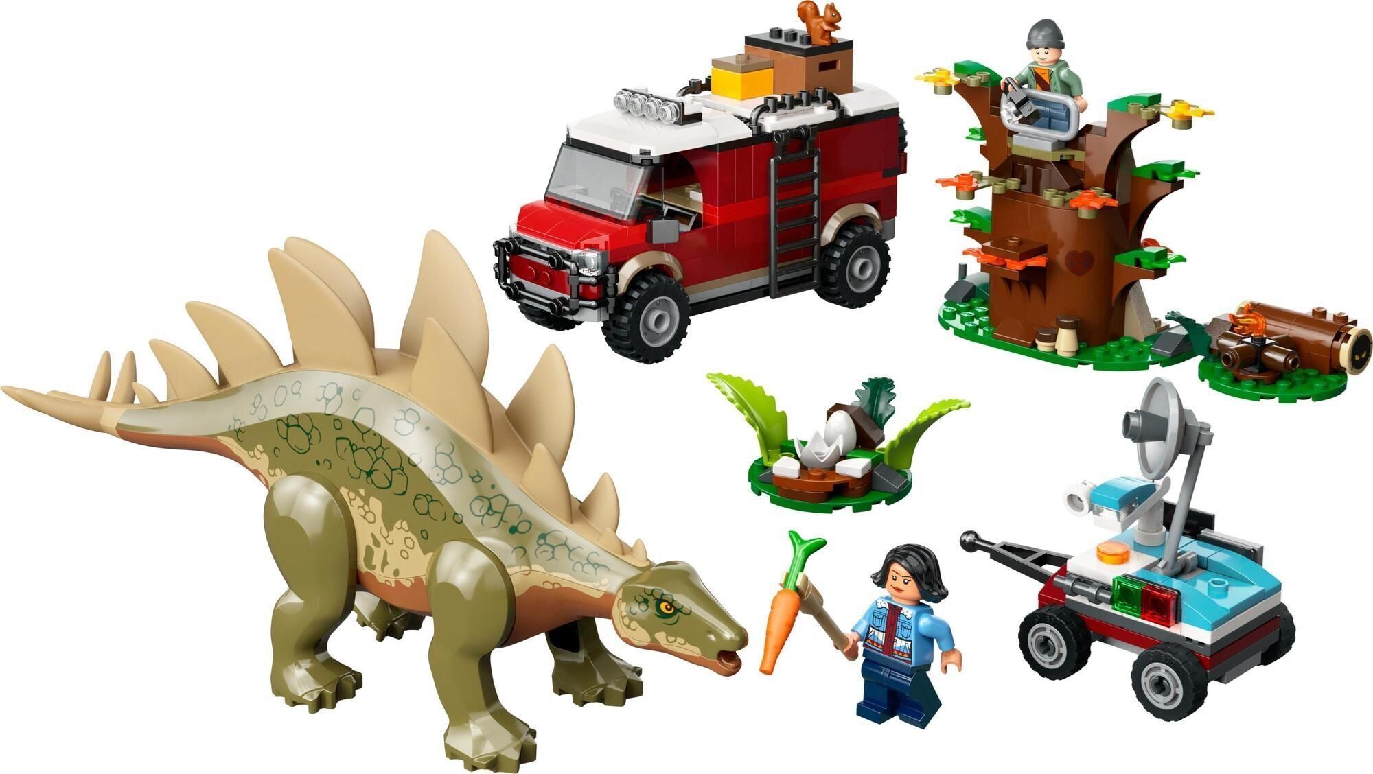 Конструктор LEGO Jurassic World серия 76965 Миссии с динозаврами: Открытие стегозавра