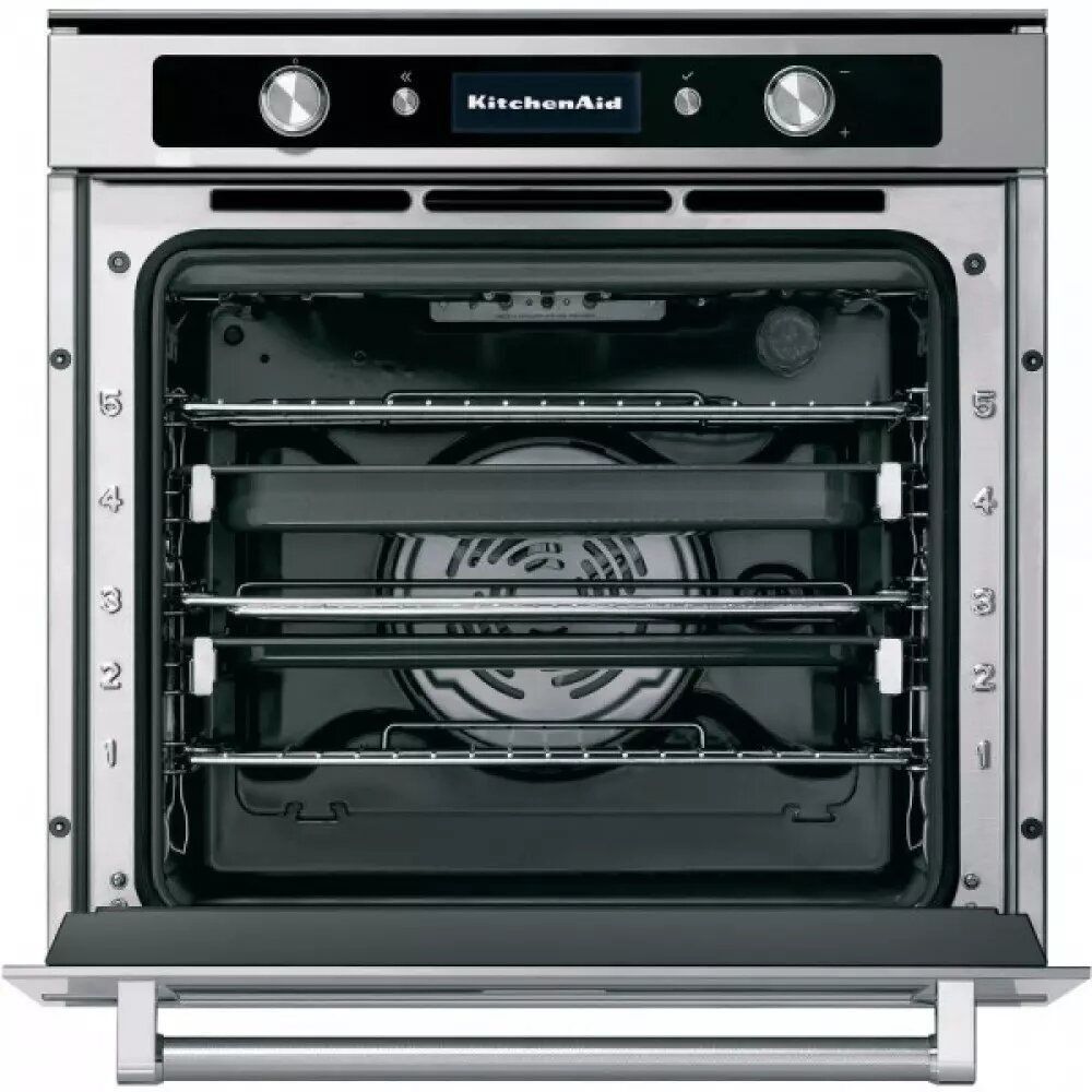 Электрический духовой шкаф KitchenAid KOLSP 60602, серебристый