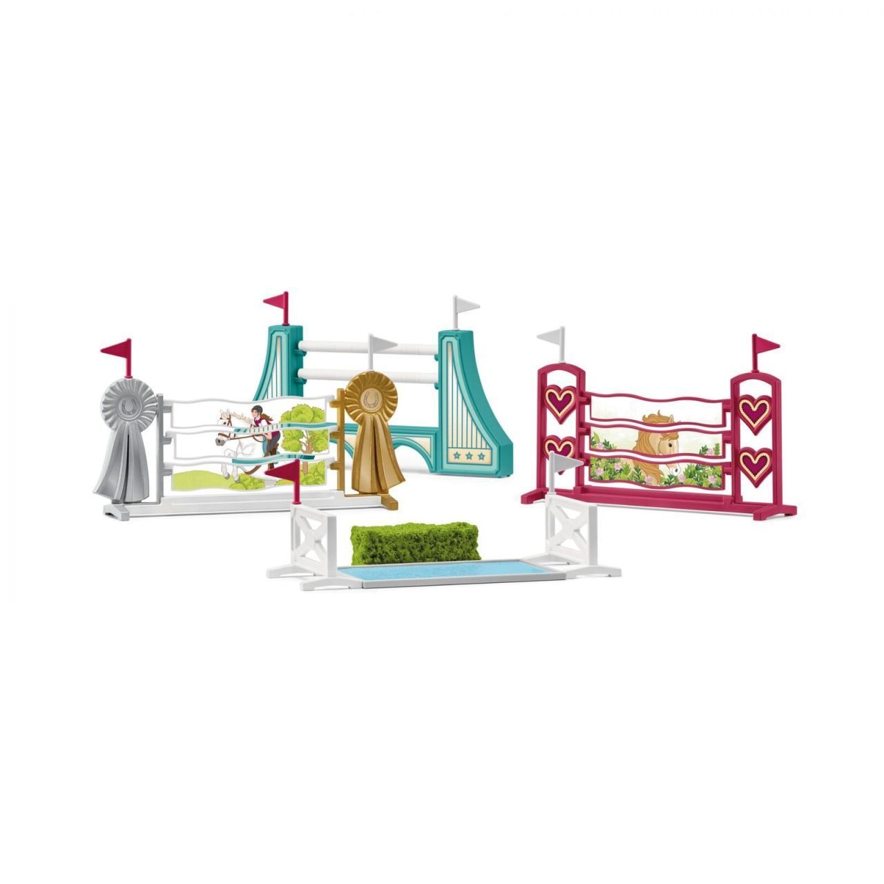 Набор Schleich Horse Club 42612 Трамплин для лошадей