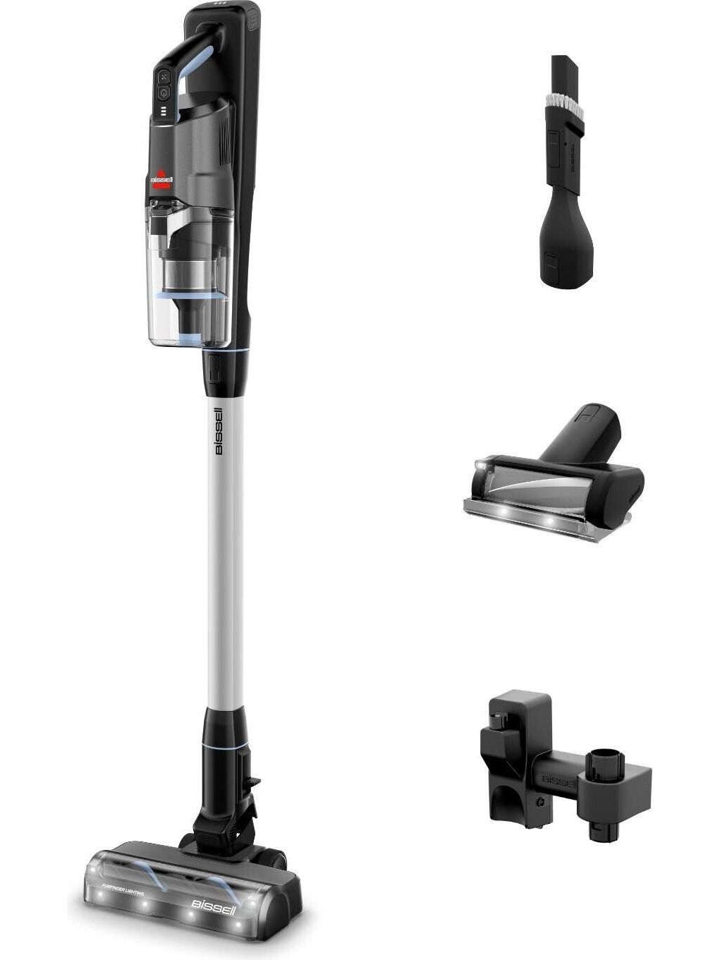 Вертикальный пылесос BISSELL PowerClean FurFinder Pro 4092N, чёрный