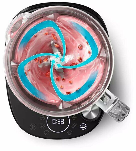 Стационарный блендер PHILIPS HR3760/00, серебристый