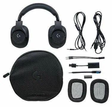 Компьютерная гарнитура Logitech G G433, черный
