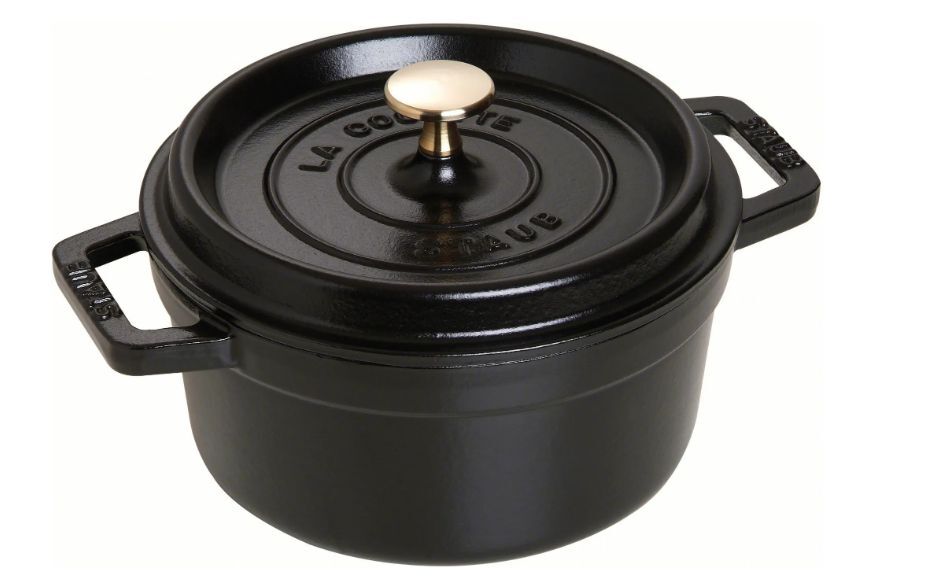 Чугунная кастрюля Staub Cocotte 28 см, с крышкой (40500-281-0)