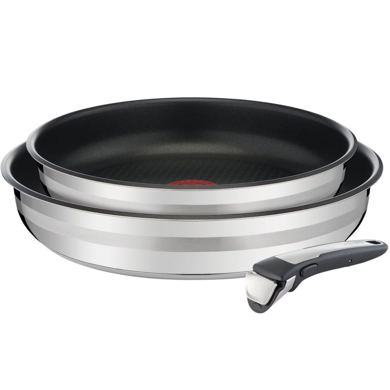 Набор сковород Tefal Jamie Oliver L9569432 3 пр. серебристый
