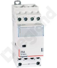Модульный контактор Legrand SM425 25 A 4NO 24 В 412510
