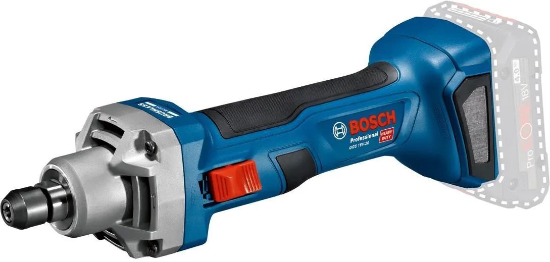 Аккумуляторная прямошлифовальная машина Bosch GGS 18V-20 Professional (06019B5401)