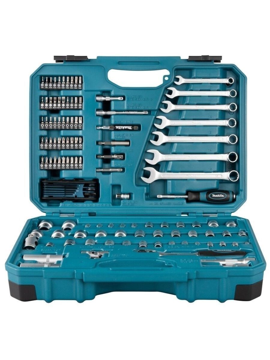 Makita E-06616, 120 предм., синий