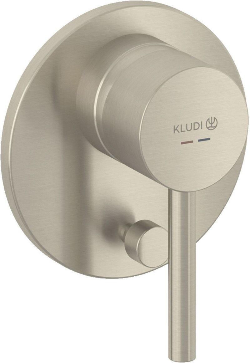 Смеситель для ванны и душа Kludi Bozz 38716N576, матовый никель