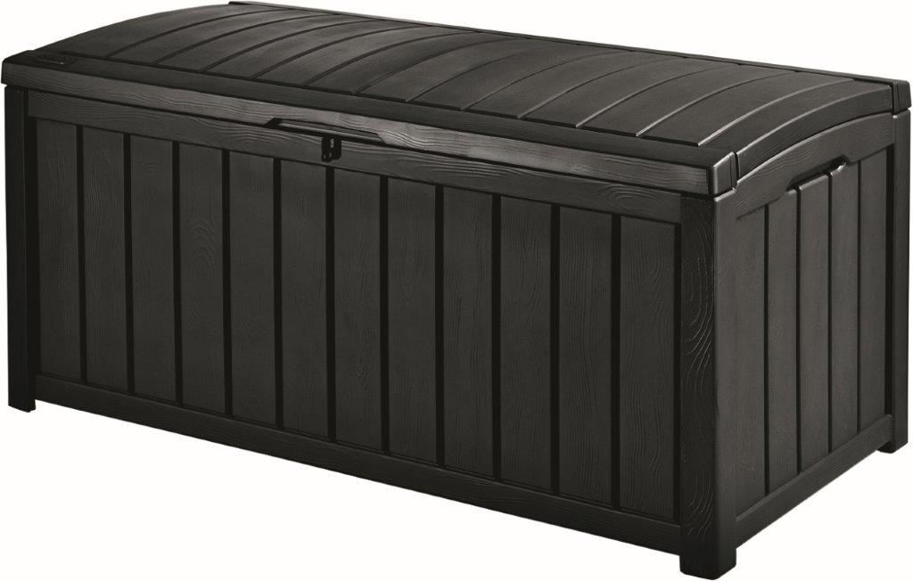 Садовый ящик Keter Glenwood 390L, 128 x 65 x 61 см, графит