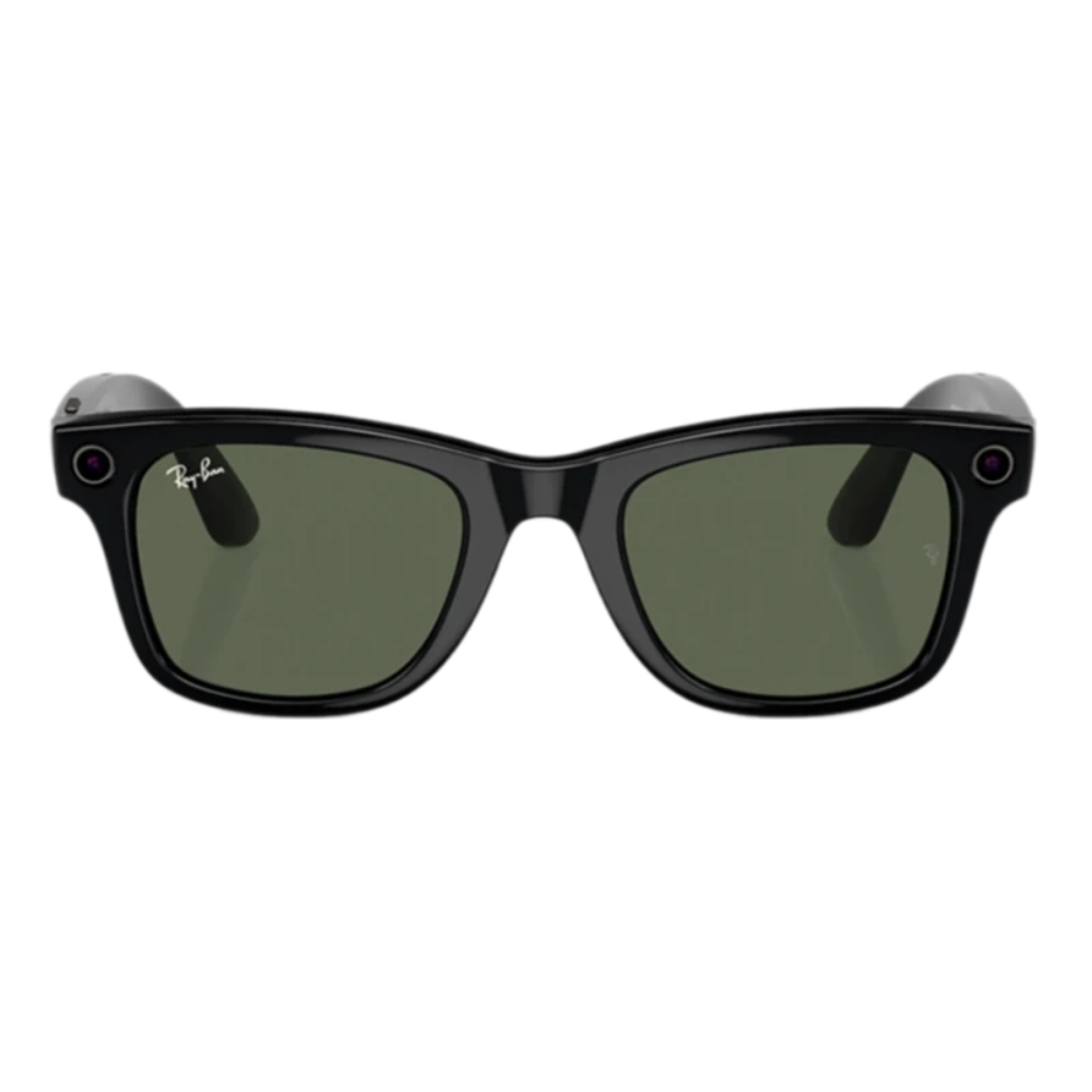 Умные очки Ray-Ban Meta Wayfarer Gen 2 RW4012, Shiny Black / G15 Green, размер M (50)