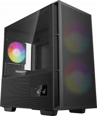 Компьютерный корпус Deepcool CH360 DIGITAL - - Miditower - Черный