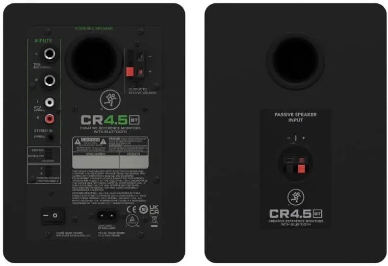 Активные студийные мониторы Mackie CR4.5 BT (Bluetooth)