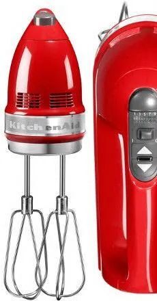 Ручной миксер KitchenAid 5KHM9212EER красный