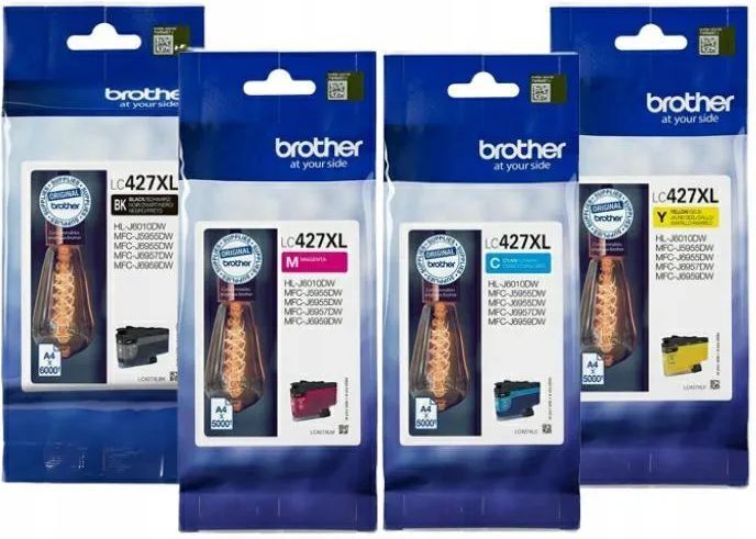 Картриджы Brother LC-427XL CMYK 4 цвета