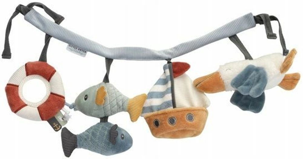 Подвеска в кроватку и коляску Little Dutch Sailors Bay - Интерактивная подвеска для коляски/автокресла - Little Dutch LD8611