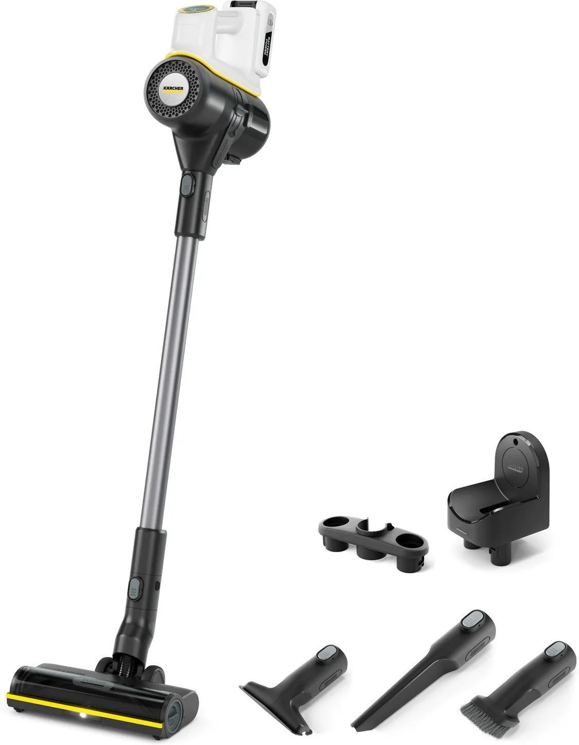 Вертикальный беспроводной пылесос Karcher VCS 5-28 Infinity Complete 1.349-250.0