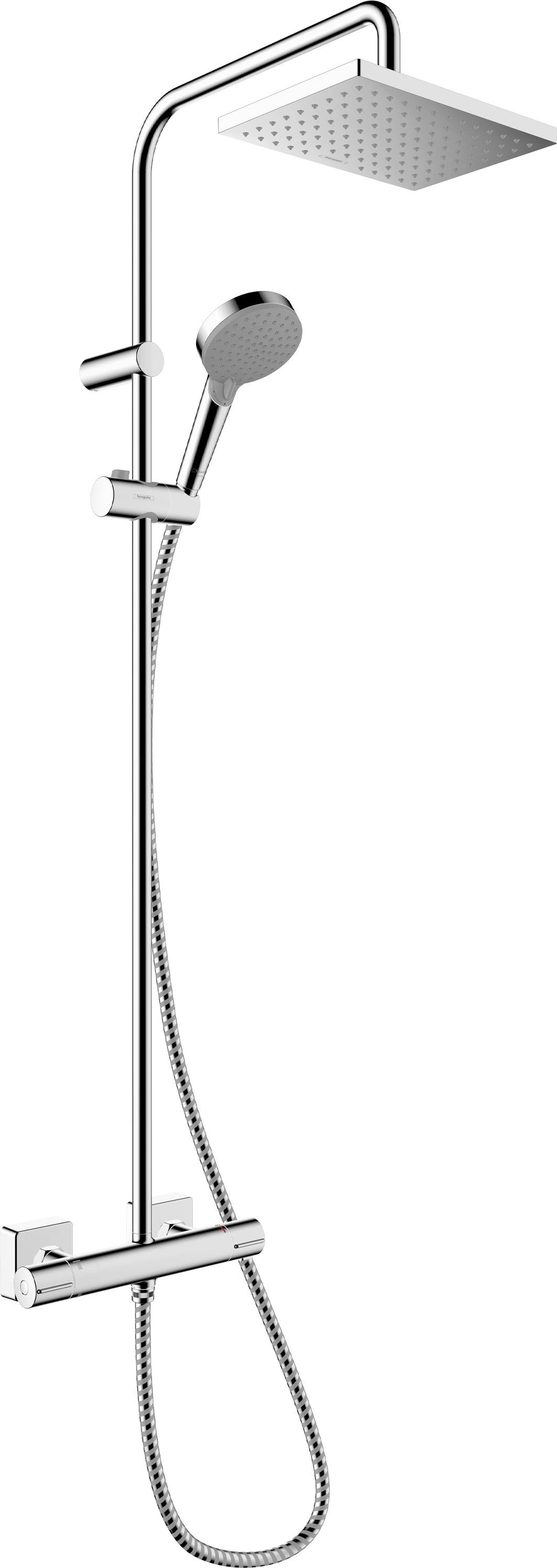 Душевой гарнитур Hansgrohe Vernis Shape 26286000 хром