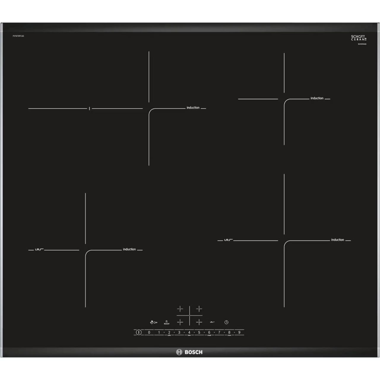 Индукционная варочная панель Bosch PIF675FC1E