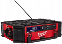 Строительное радио с зарядкой и DAB+ Milwaukee M18 PRCDAB+-0 18 В, без АКБ и ЗУ