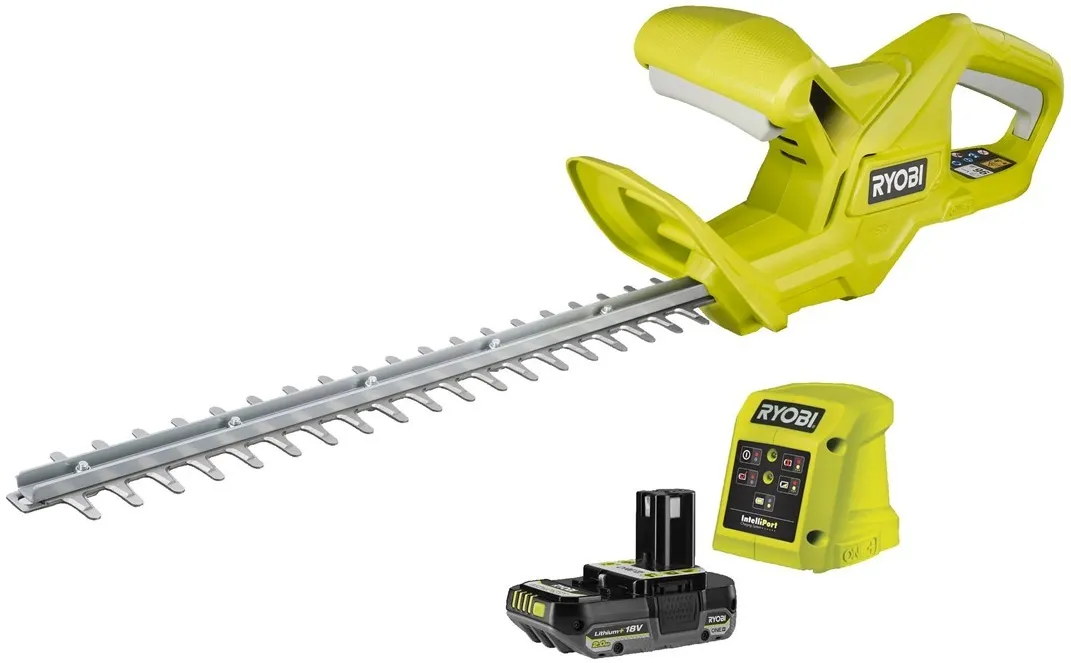 Аккумуляторные ножницы для живой изгороди RYOBI RY18HT40A-120P (400 мм, 18 В)