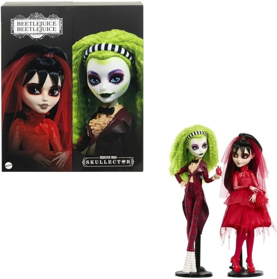 Набор кукол Mattel Monster High Skullector Бетелгейз и Лидия Дитц HYV96