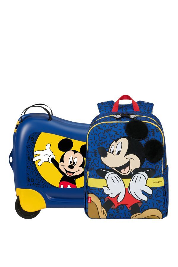 Набор чемодан-каталка и рюкзак Samsonite Dream2Go Disney S 52см, Mickey Happy 145048-A651/154943-A651