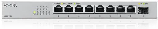 Коммутатор Zyxel 8-Ports 2.5G+ 1x 10G SFP+ MultiGig (XMG108ZZ0101F)