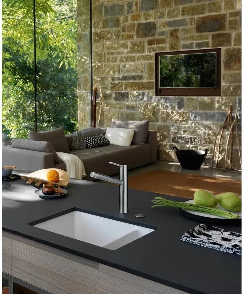 Кухонный кран Franke Tango Neo Pull-Out 115.0596.388, сталь