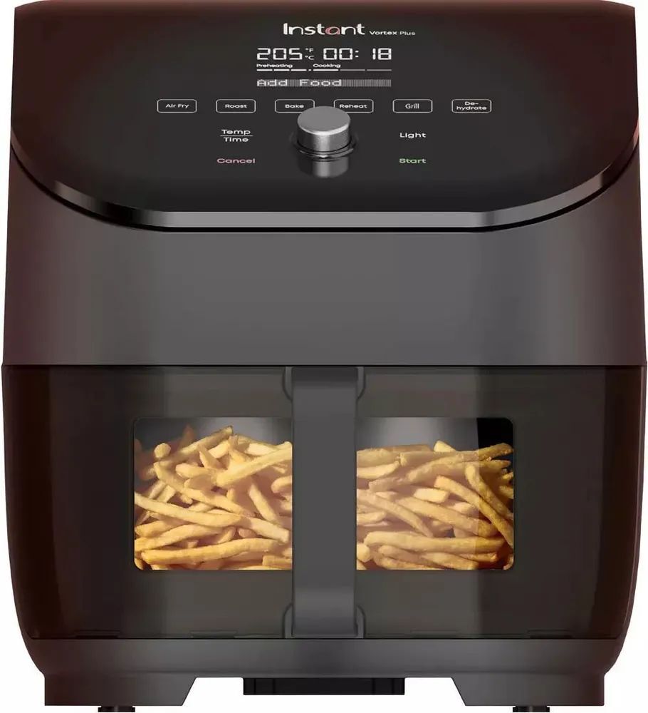 Фритюрница Instant Vortex Plus ClearCook / 5,7 л / 6 в 1 / 1700 Вт
