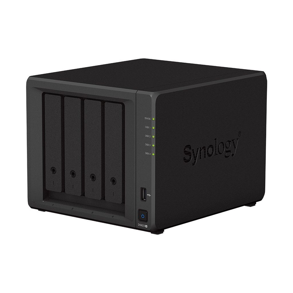 Сетевое хранилище Synology DS923+ черный