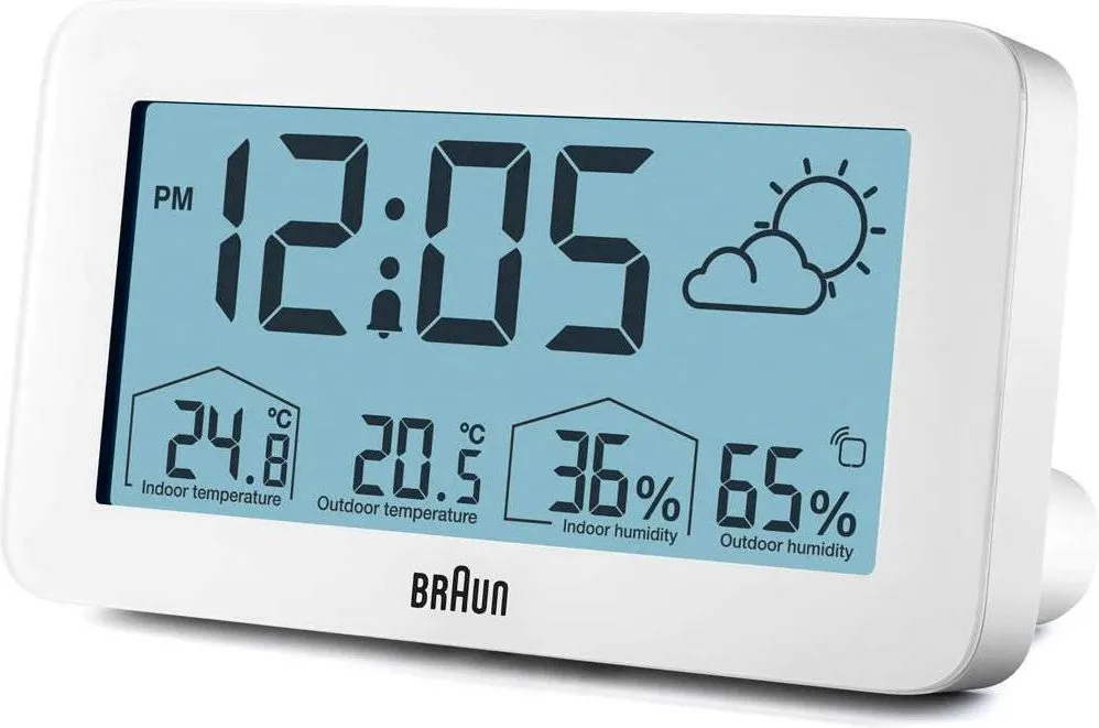 Погодная станция BRAUN BC13WP (цвет белый)