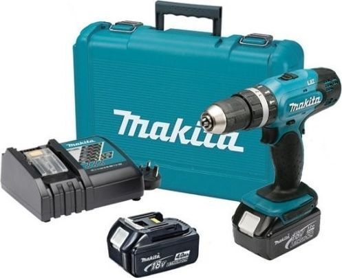 Ударная дрель Makita DHP453RFE 18V LXT с АКБ 2x3,0 Ah и ЗУ